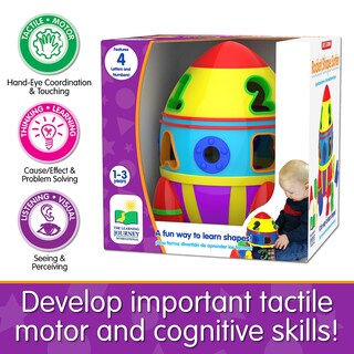 Foto 5 | Shape Sorter The Learning Journey Rocket Early Learning - Venta Internacional.
