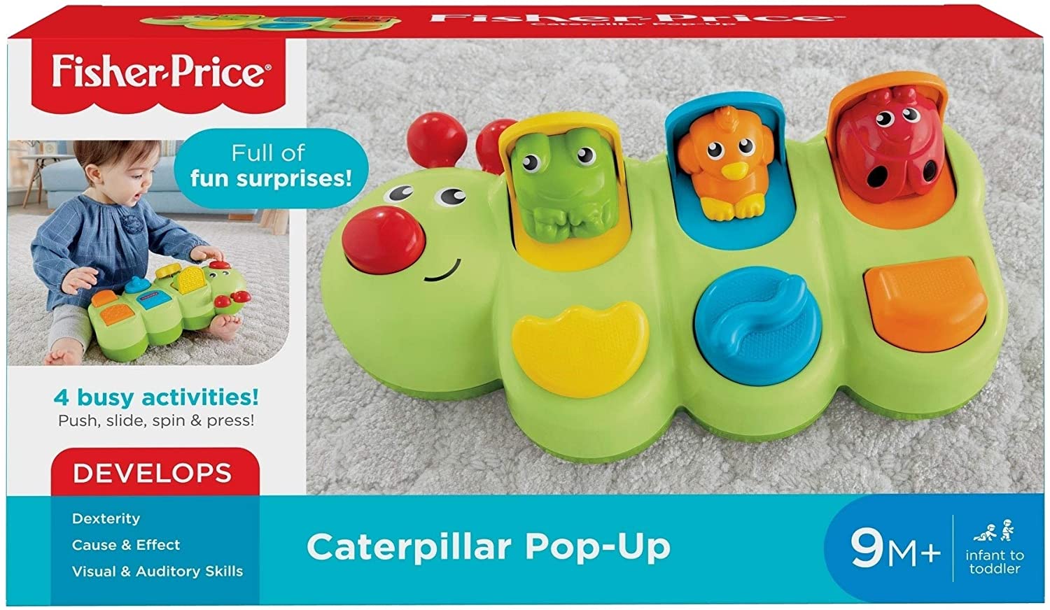 Foto 7 pulgar | Oruga de Actividades Fisher Price