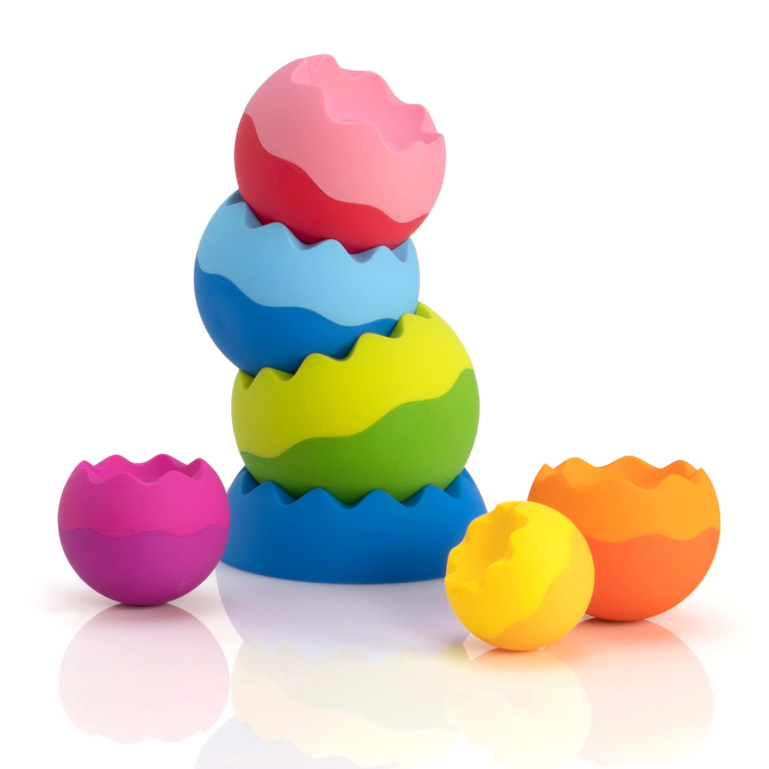 Toy Fat Brain Toys Tobbles Neo Con 6 Esferas Apilables - Venta Internacional.