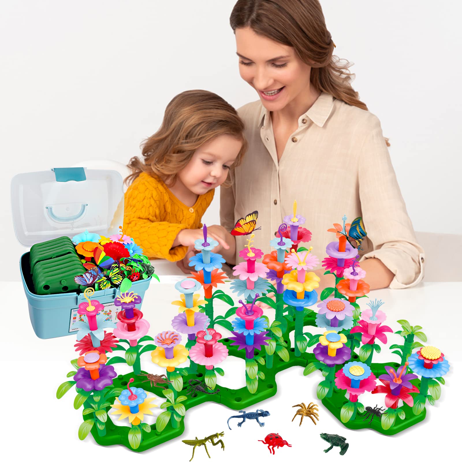 Foto 3 pulgar | Set De Construcción Toy Garden Leetous Para Niños De 2 A 6 Años - Venta Internacional.