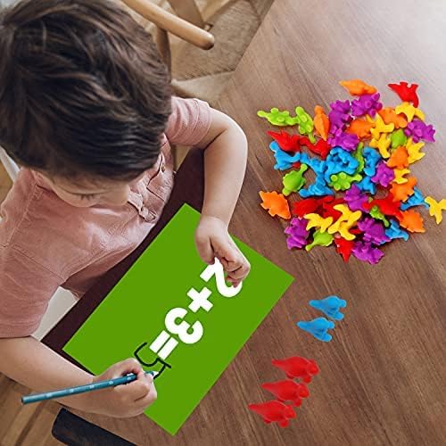 Foto 6 pulgar | Juguetes Montessori De Counting Dinosaurs Tsomtto Para Niños De 2 A 4 Años - Venta Internacional.