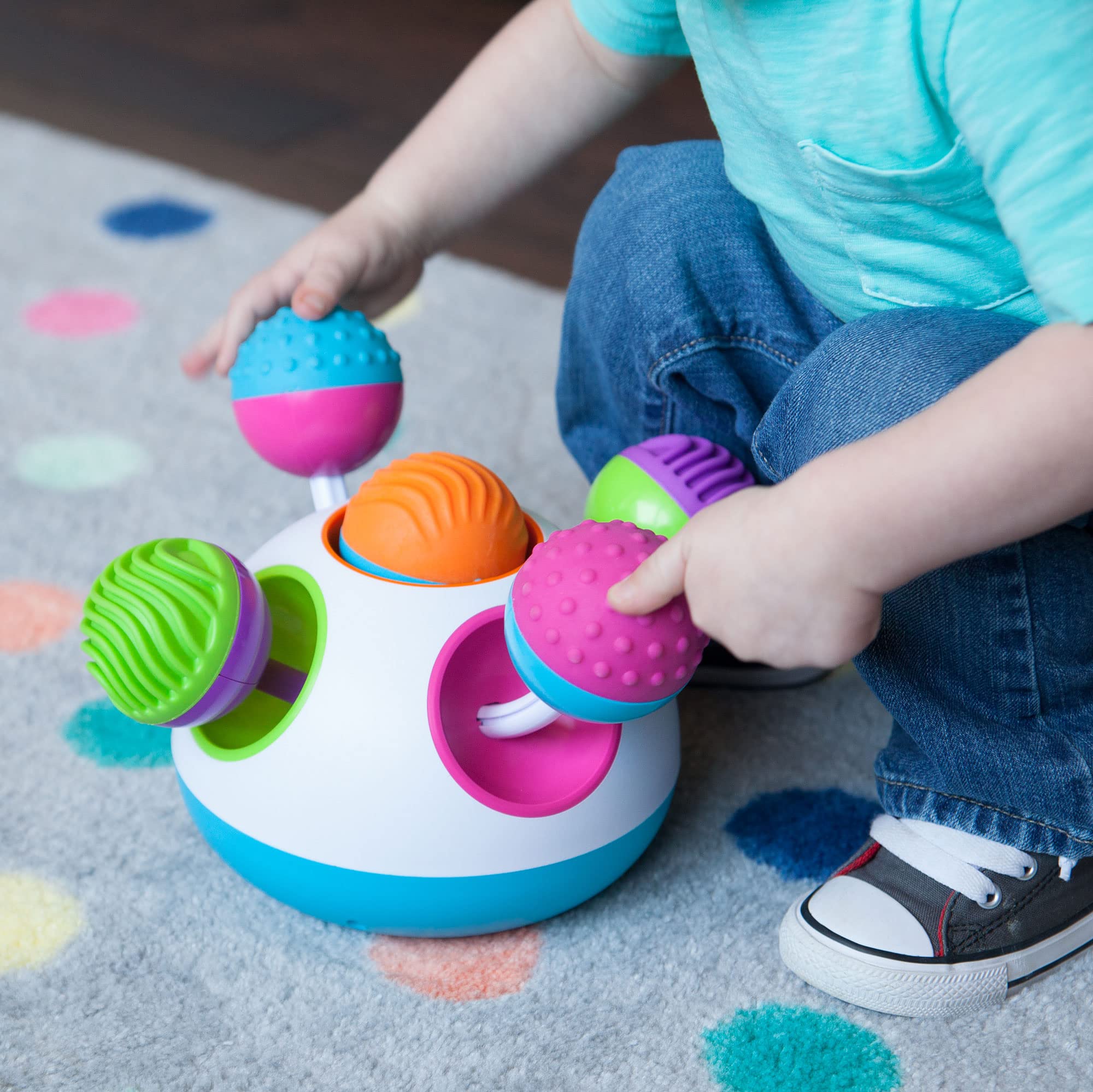 Foto 4 pulgar | Juguete Para Bebés Fat Brain Toys Klickity Con Exploración Sensorial - Venta Internacional.