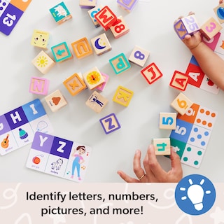 Foto 5 | Bloques De Madera Para Aprender A Partir De 18 Millones De Letras Melissa & Doug - Venta Internacional.