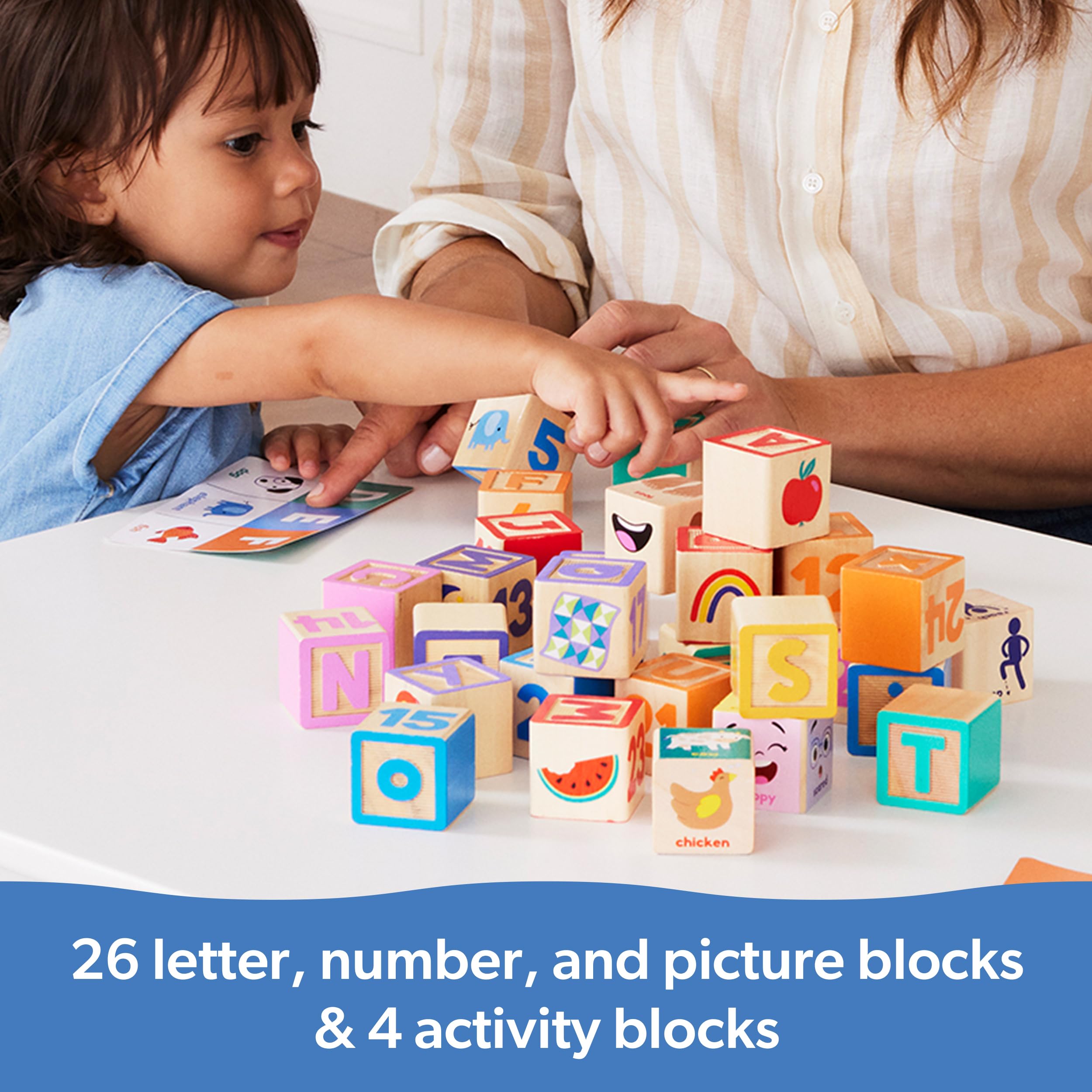 Foto 8 pulgar | Bloques De Madera Para Aprender A Partir De 18 Millones De Letras Melissa & Doug - Venta Internacional.
