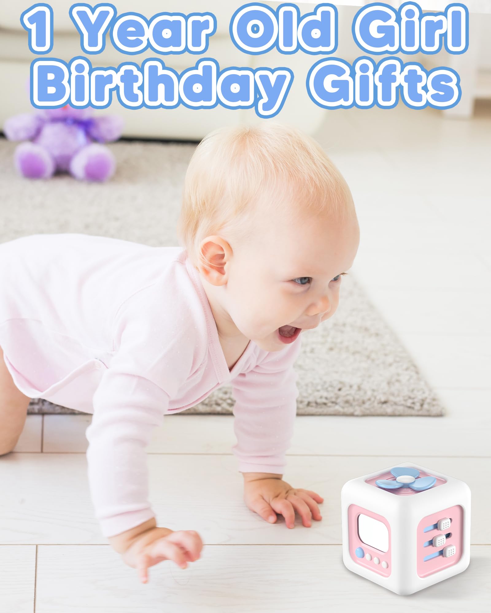 Foto 7 pulgar | Montessori Toys Zartores Busy Cube Para Niña De 1 Año+1 Año - Venta Internacional.