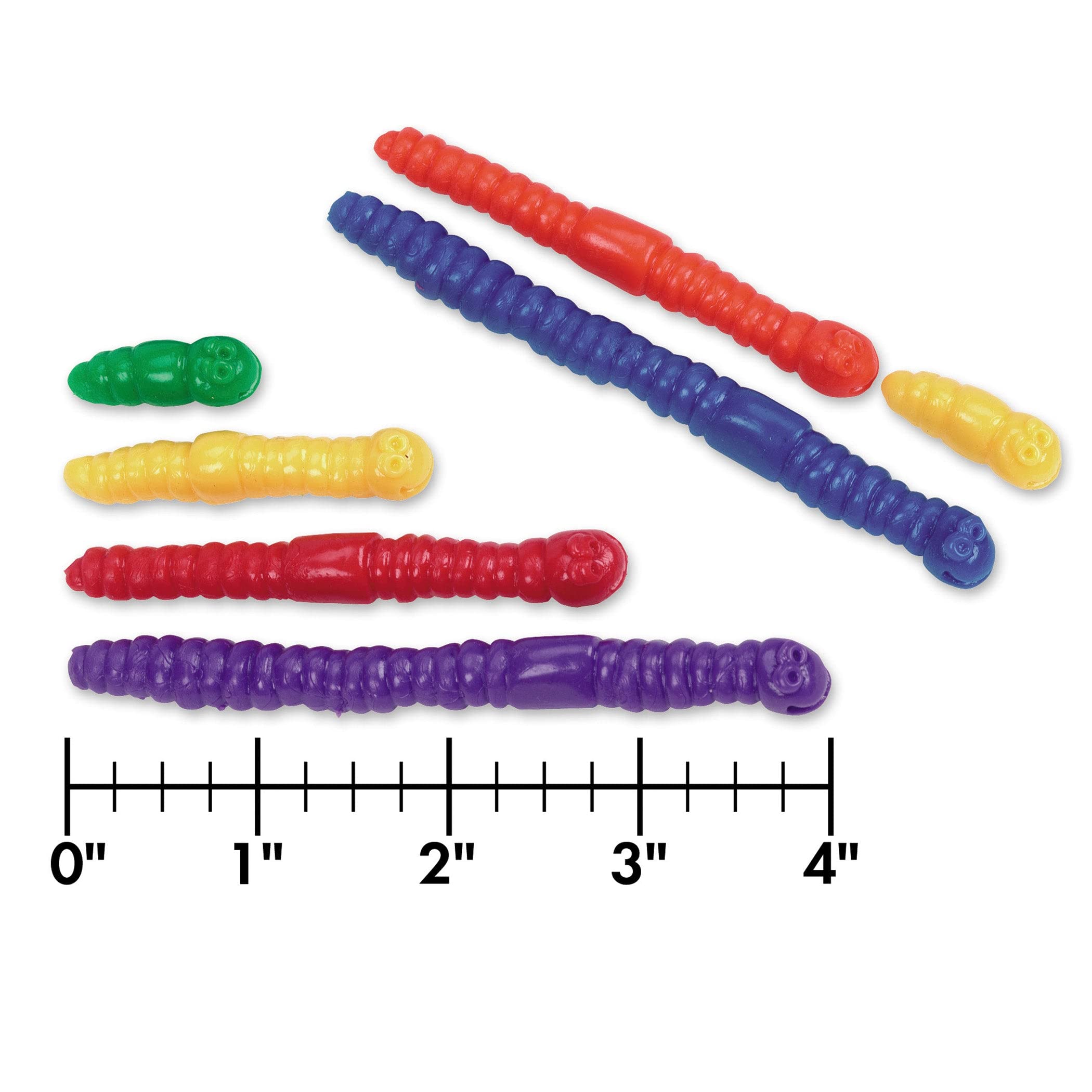 Foto 2 | Toy Learning Resources Measuring Worms, 72 Piezas, Para Mayores De 3 Años - Venta Internacional.