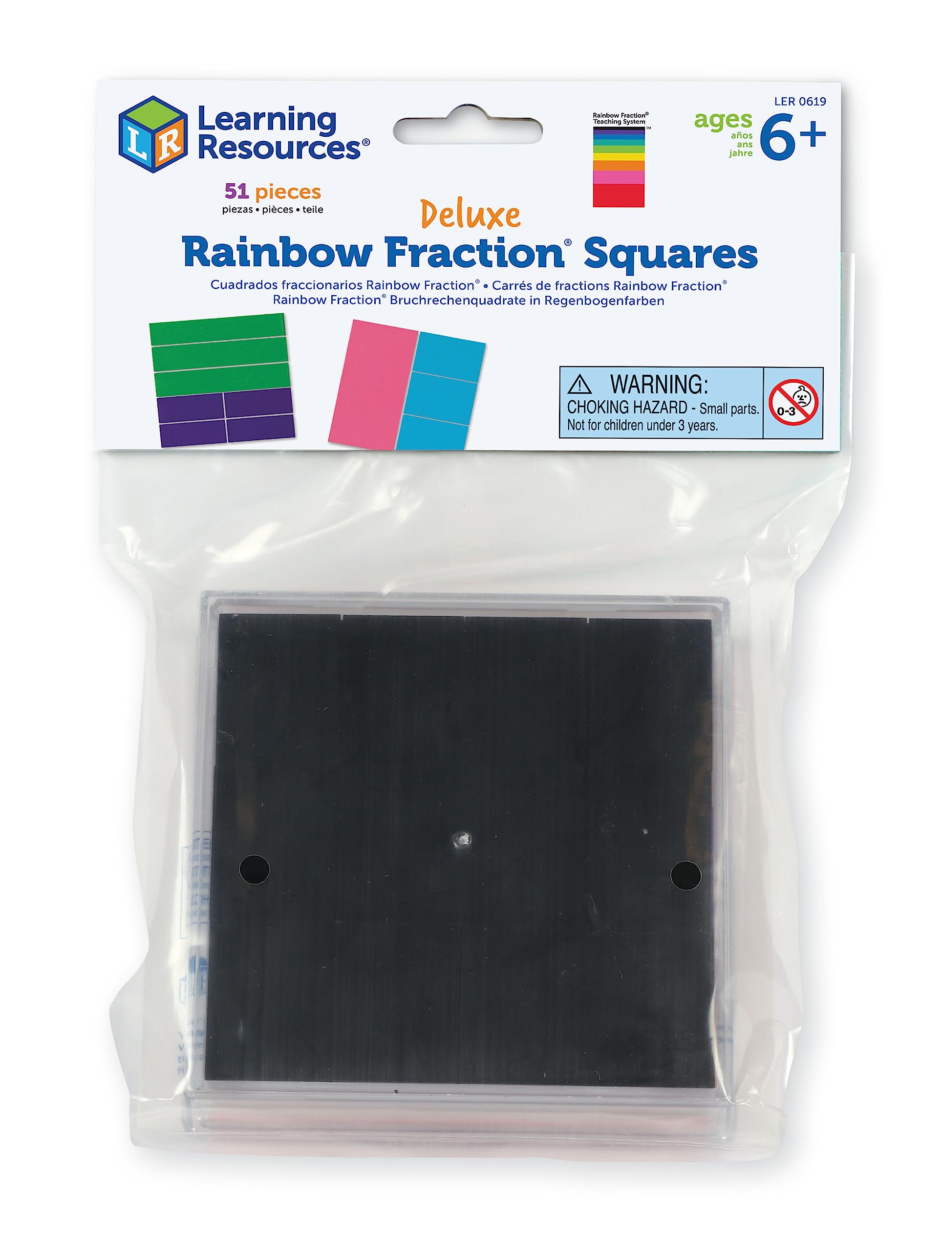 Foto 4 pulgar | Recursos De Aprendizaje Para Manipuladores De Fracciones Deluxe Rainbow - Venta Internacional.