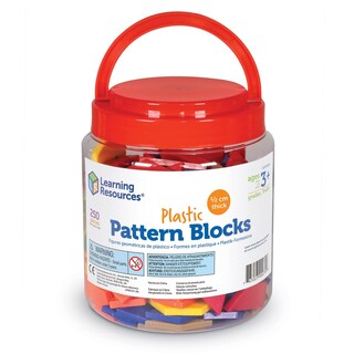 Foto 4 | Juego De Bloques Con Patrones De Plástico Learning Resources, 250 Unidades - Venta Internacional.