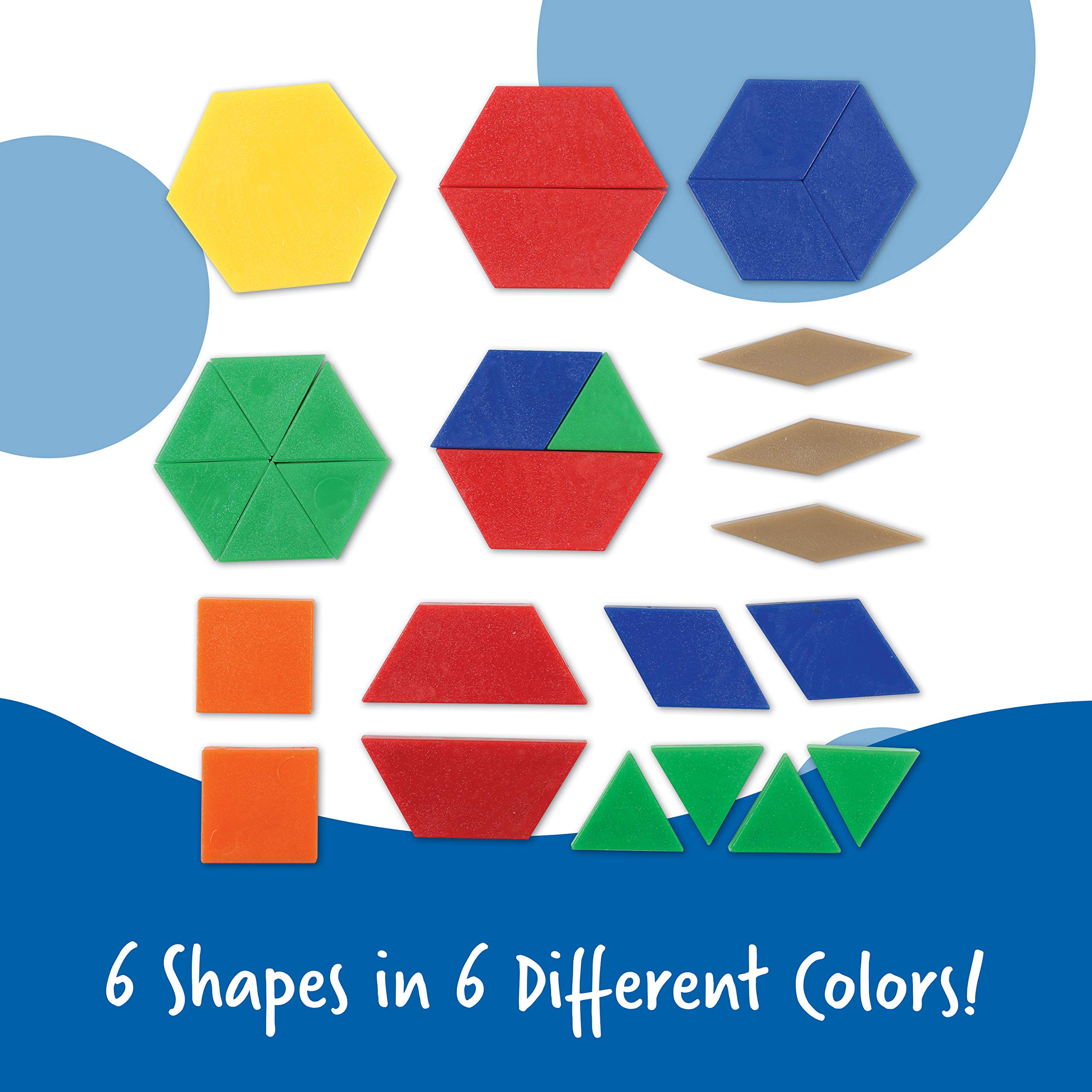 Foto 7 pulgar | Juego De Bloques Con Patrones De Plástico Learning Resources, 250 Unidades - Venta Internacional.