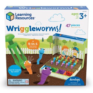Foto 4 | Conjunto De Actividades Motoras Finas Recursos De Aprendizaje Wriggleworms - Venta Internacional.