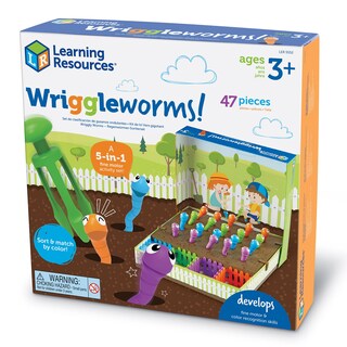 Foto 5 | Conjunto De Actividades Motoras Finas Recursos De Aprendizaje Wriggleworms - Venta Internacional.