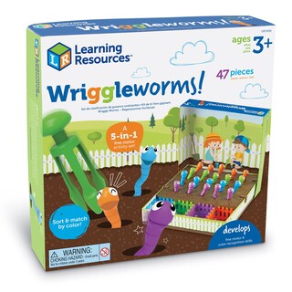 Foto 6 | Conjunto De Actividades Motoras Finas Recursos De Aprendizaje Wriggleworms - Venta Internacional.