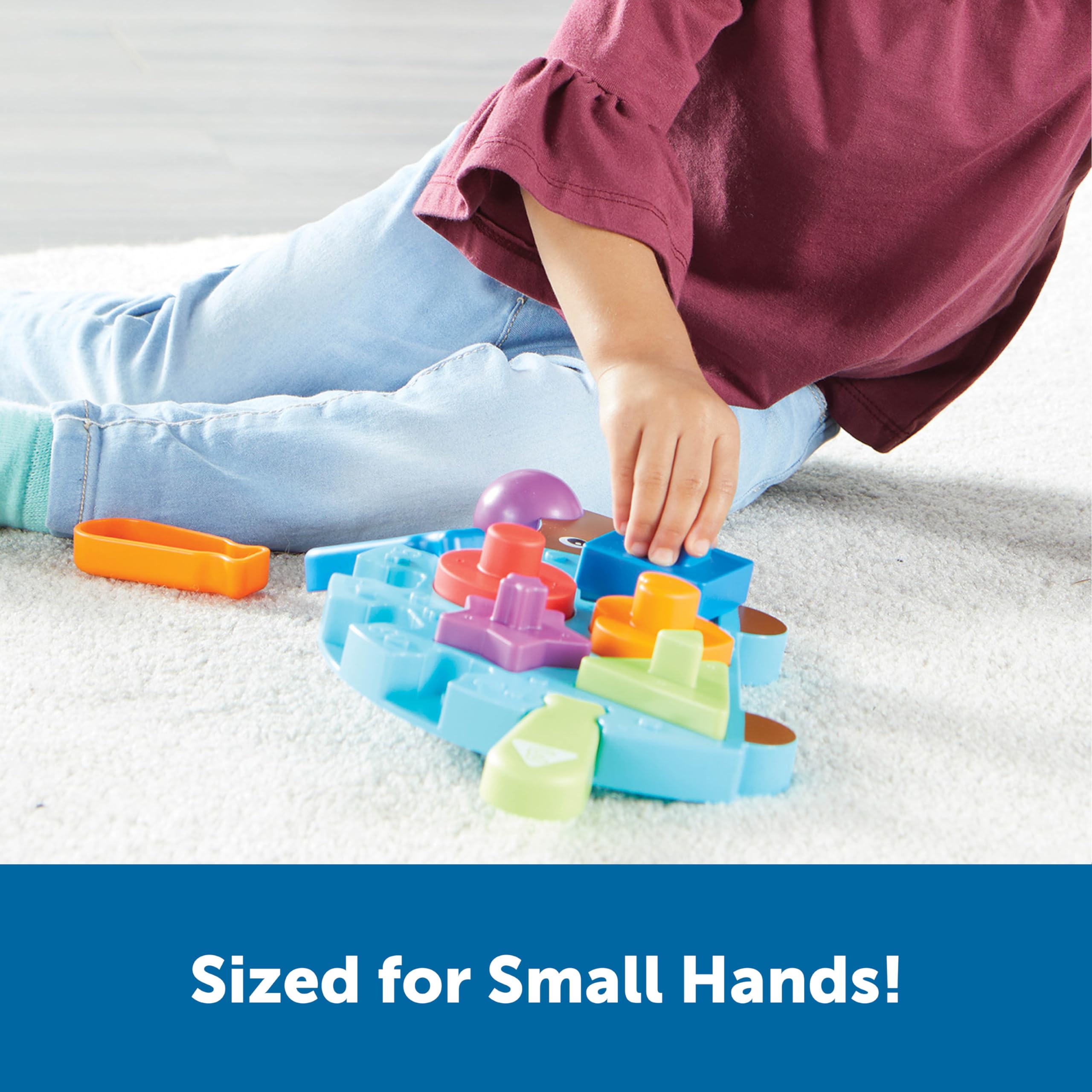 Foto 3 | Puzzle Playmate Learning Resources Spike Hedgehog, 11 Piezas, 18 M O Más - Venta Internacional.