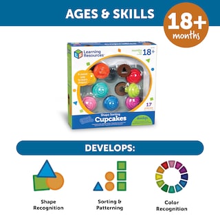 Foto 5 | Toy Learning Resources: Bocadillos Inteligentes Para Clasificar Magdalenas - Venta Internacional.