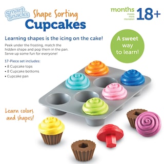 Foto 6 | Toy Learning Resources: Bocadillos Inteligentes Para Clasificar Magdalenas - Venta Internacional.