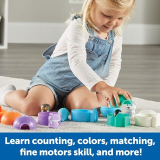 Foto 2 | Set De Juguetes Learning Resources Sort & Seek Polar Animals 18m+ - Venta Internacional.
