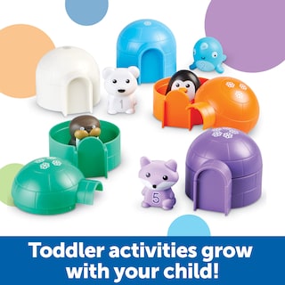 Foto 4 | Set De Juguetes Learning Resources Sort & Seek Polar Animals 18m+ - Venta Internacional.