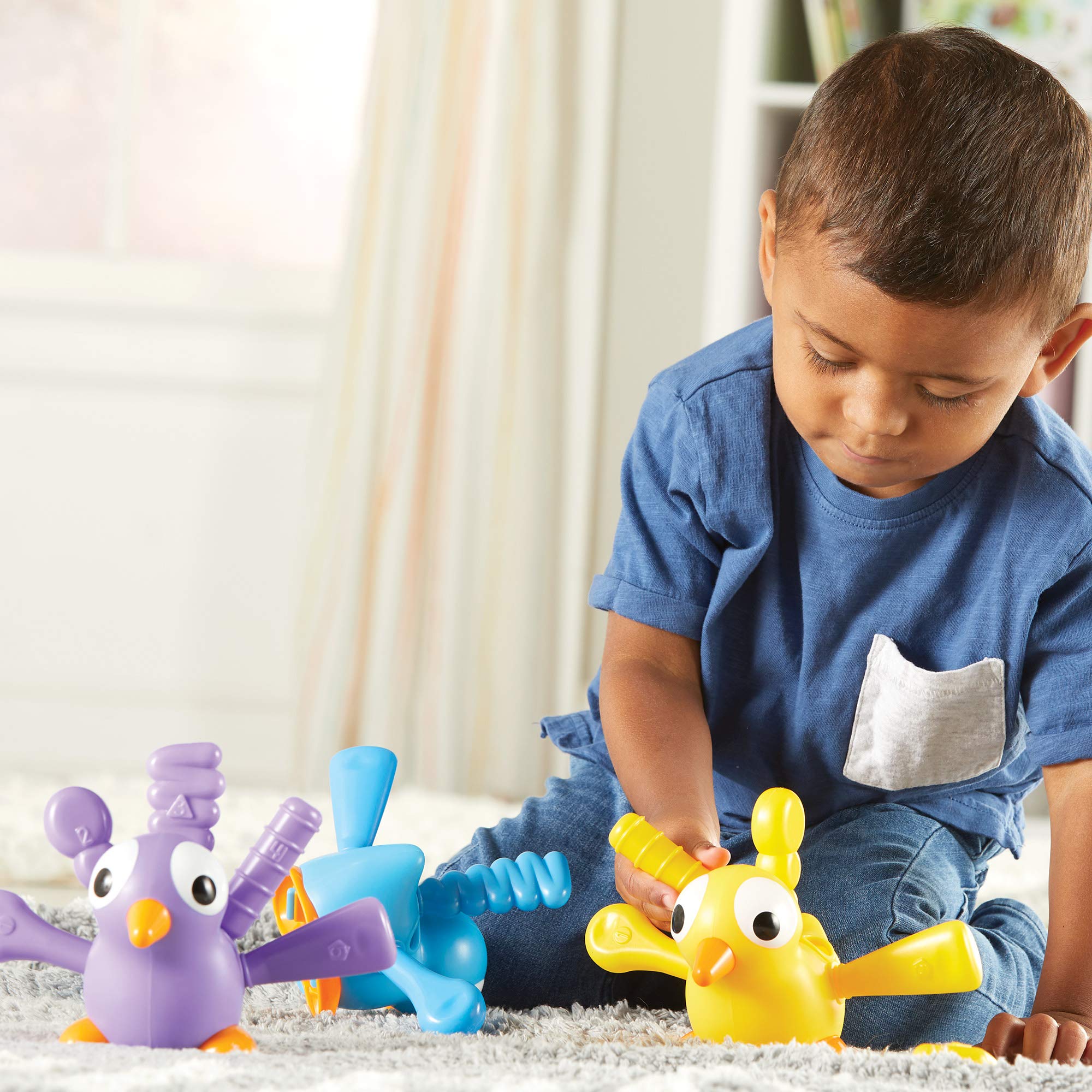 Foto 4 pulgar | Toy Learning Resources Fine Motor Peacock Pals De Más De 18 Meses - Venta Internacional.