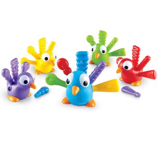 Foto 5 | Toy Learning Resources Fine Motor Peacock Pals De Más De 18 Meses - Venta Internacional.
