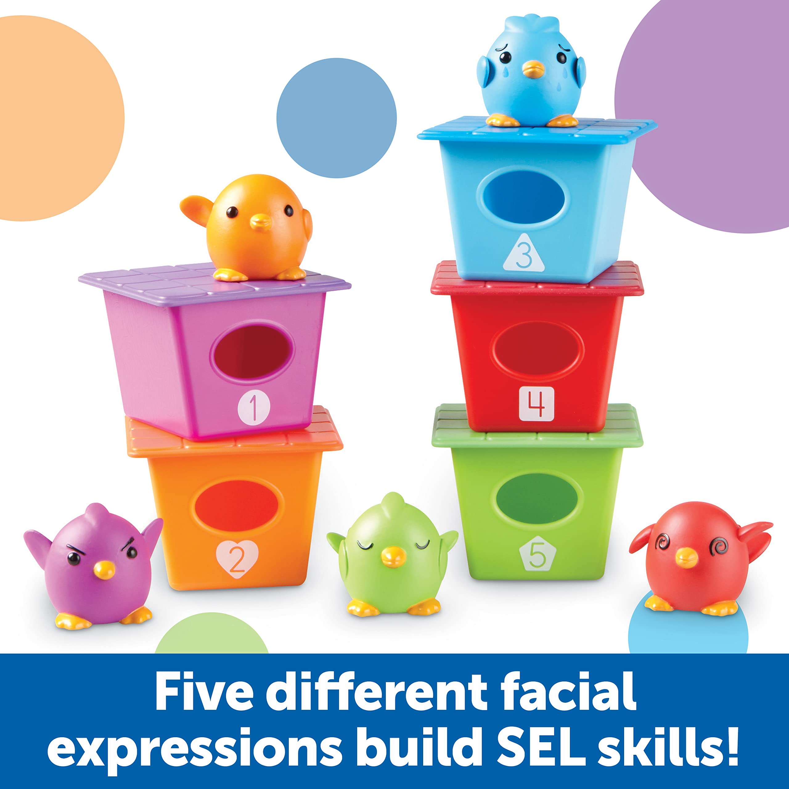 Foto 4 pulgar | Recursos De Aprendizaje De Juguetes Peek-a-bird Learning Buddies 18m+ - Venta Internacional.