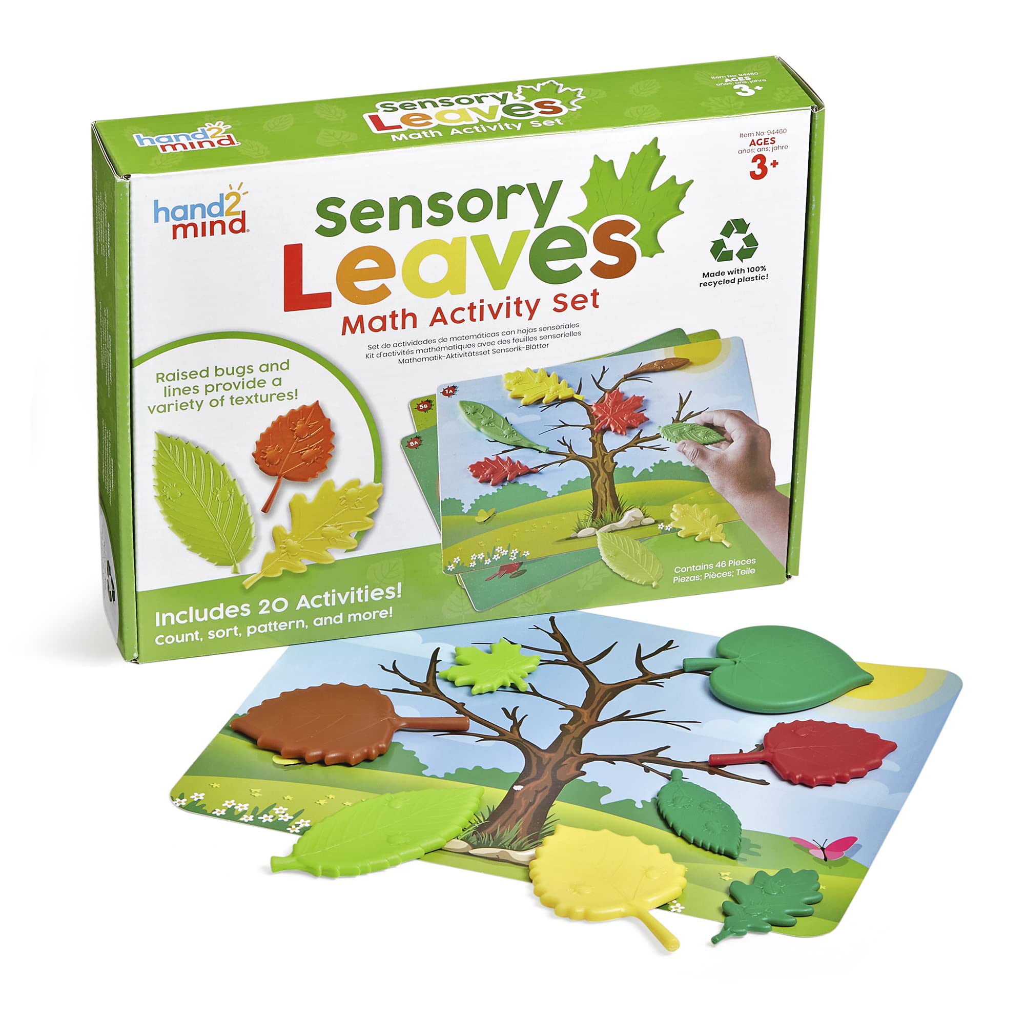 Foto 2 pulgar | Set De Actividades Matemáticas Hand2mind Sensory Leaves Para Niños Pequeños - Venta Internacional.