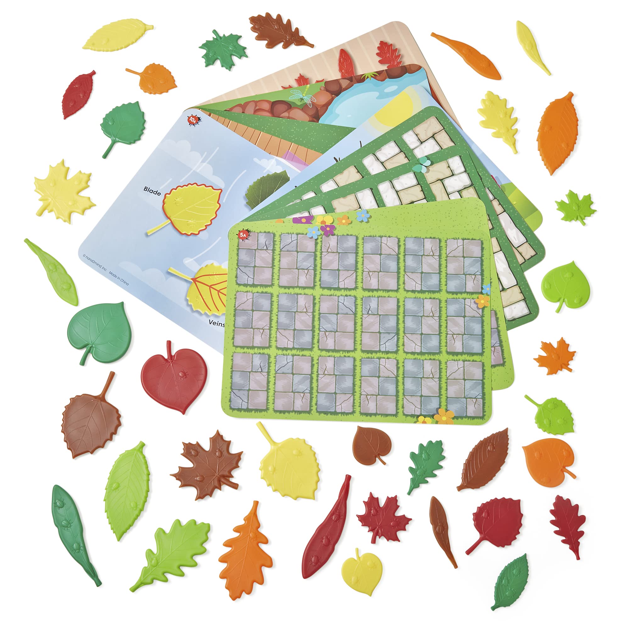 Foto 7 | Set De Actividades Matemáticas Hand2mind Sensory Leaves Para Niños Pequeños - Venta Internacional.