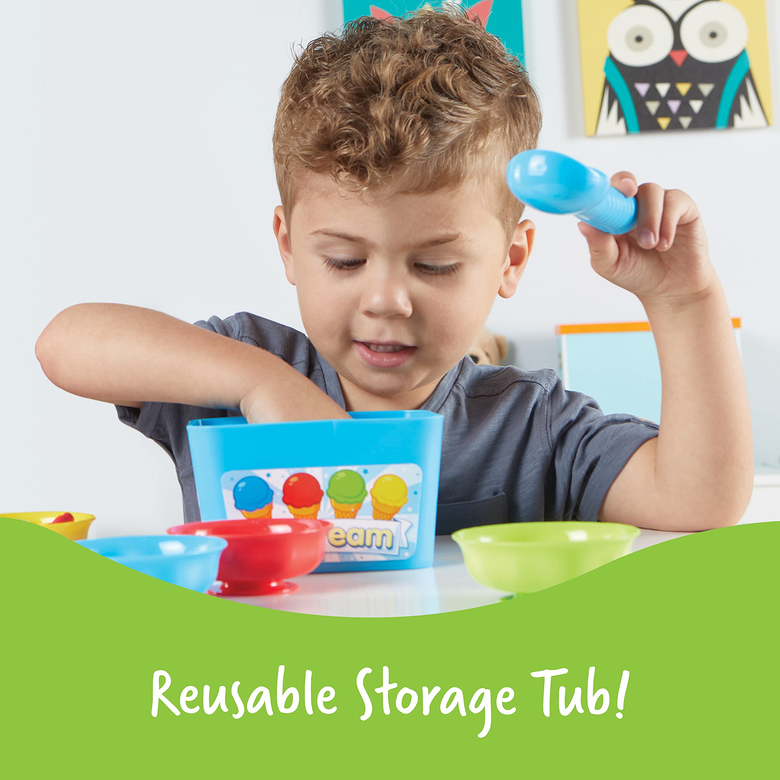 Foto 7 | Juego De Actividades Matemáticas Smart Scoops De Toy Learning Resources, 55 Piezas - Venta Internacional.