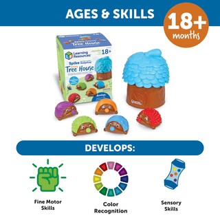 Foto 5 | Toy Learning Resources Spike The Fine Motor Hedgehog 18 Meses O Más - Venta Internacional.
