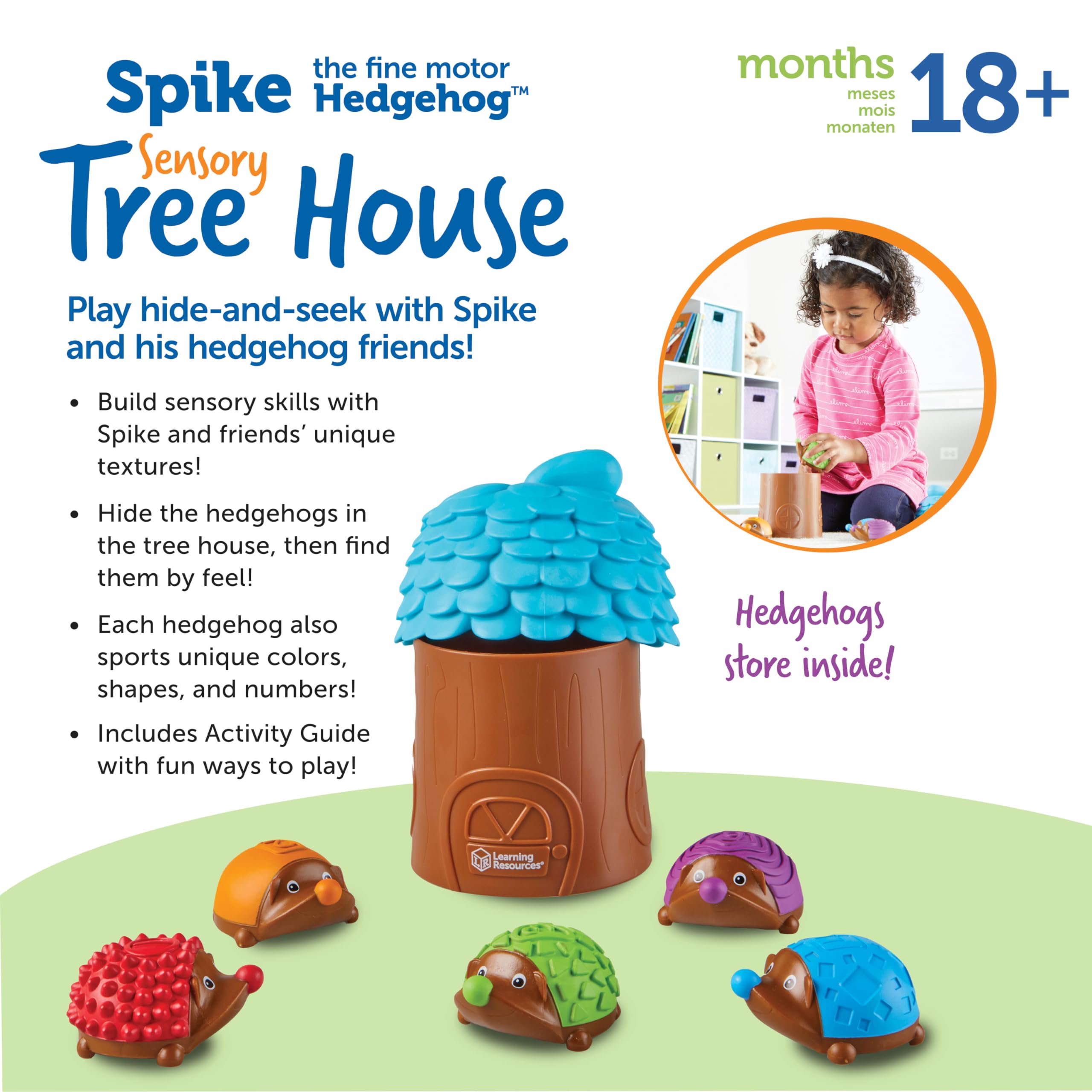 Foto 7 pulgar | Toy Learning Resources Spike The Fine Motor Hedgehog 18 Meses O Más - Venta Internacional.