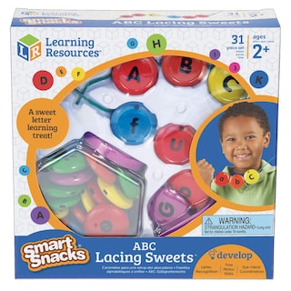 Foto 3 | Juguetes De Motricidad Fina Learning Resources Smart Snacks Abc Lacing Sweets 31 Piezas - Venta Internacional.