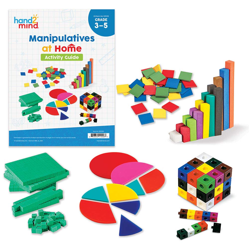 Kit De Manipulación Matemática Hand2mind 93539 Para Niños (293 Piezas) - Venta Internacional.