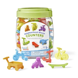 Foto 1 | Counters Hand2mind Neighborhood Wheels Para Niños, Matemáticas - Venta Internacional.
