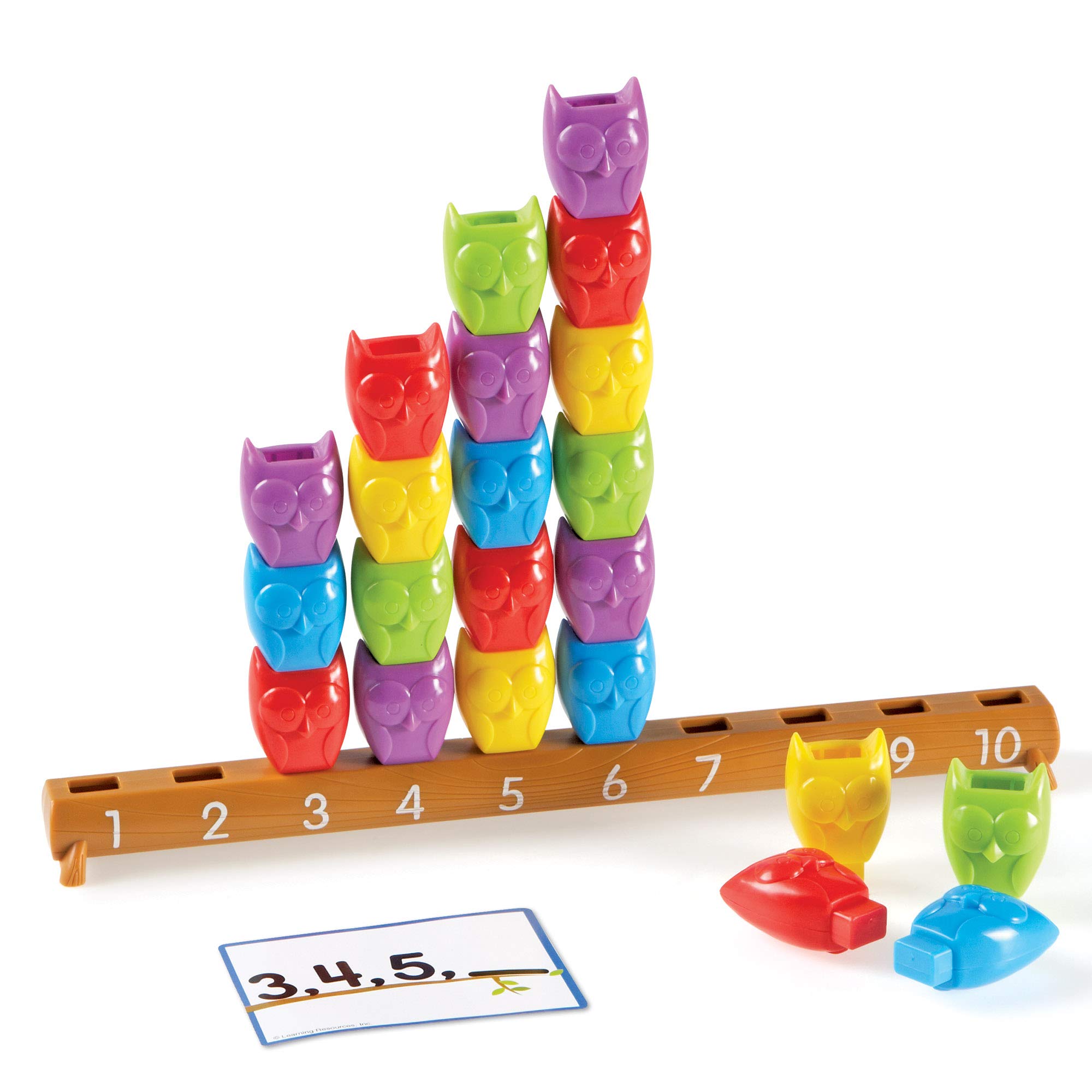 Foto 3 pulgar | Set De Actividades Learning Resources Para Contar Búhos, 1 A 10, 25 Unidades - Venta Internacional.