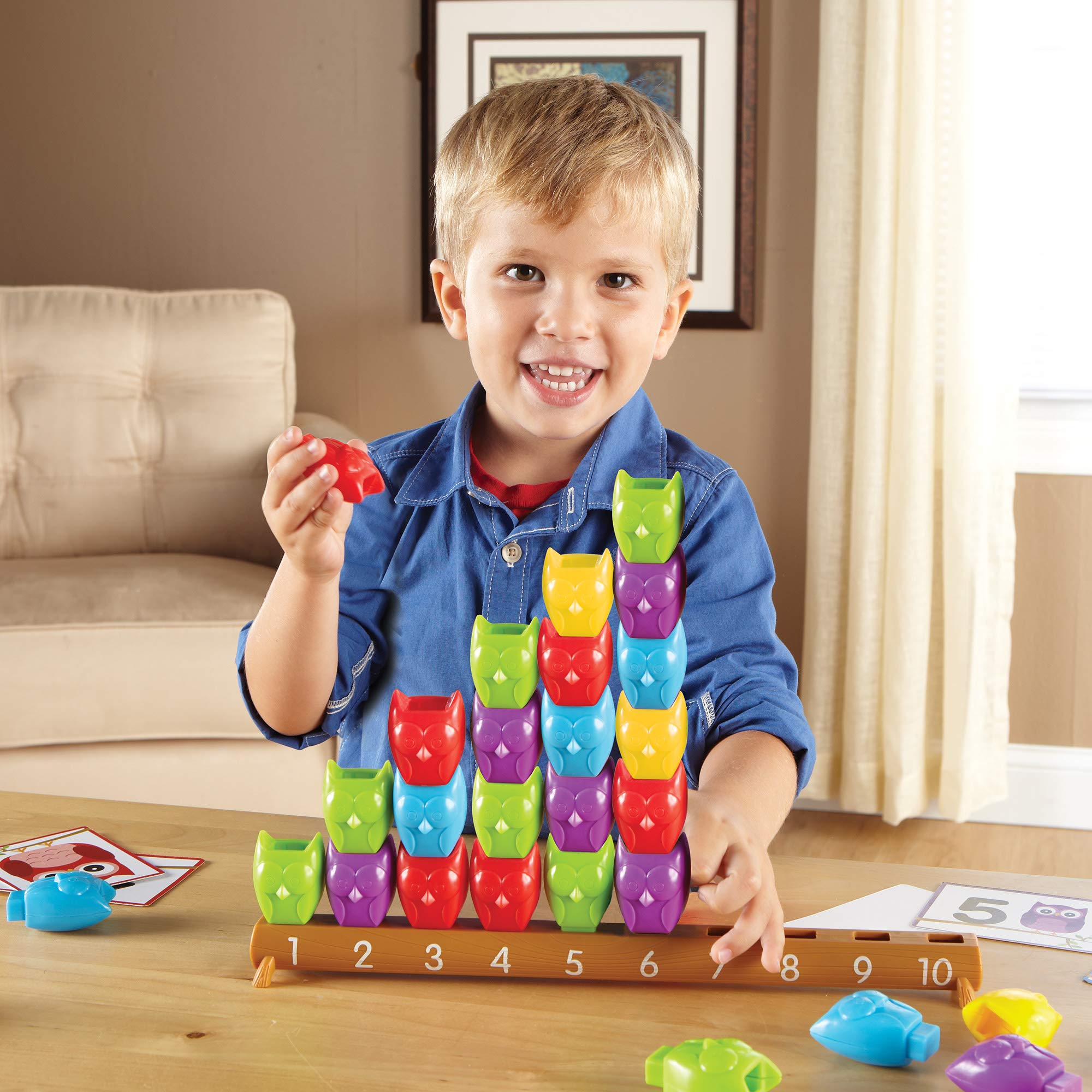 Foto 5 pulgar | Set De Actividades Learning Resources Para Contar Búhos, 1 A 10, 25 Unidades - Venta Internacional.