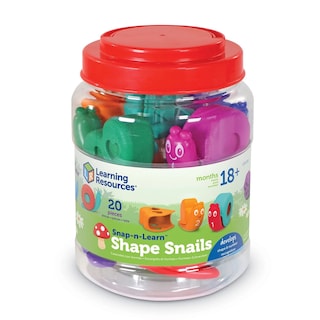 Foto 3 | Toy Learning Resources Con Forma De Caracoles Snap-n-learn, 20 Unidades - Venta Internacional.