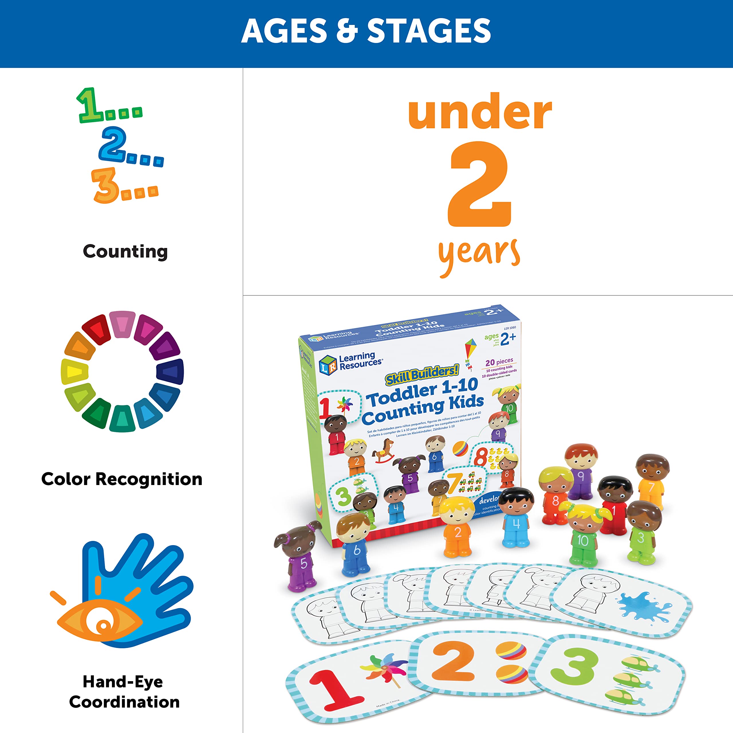 Foto 6 pulgar | Juguetes Educativos, Recursos De Aprendizaje Para Desarrolladores De Habilidades, 18 Meses - Venta Internacional.