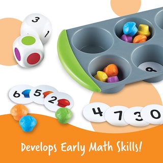 Foto 3 | Set De Actividades Matemáticas Learning Resources Mini Muffin Match, 76 Unidades - Venta Internacional.