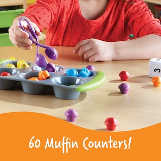 Foto 4 | Set De Actividades Matemáticas Learning Resources Mini Muffin Match, 76 Unidades - Venta Internacional.