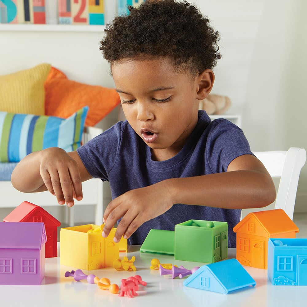 Foto 7 pulgar | Toy Learning Resources All About Me Sorting Neighborhood, 42 Unidades - Venta Internacional.