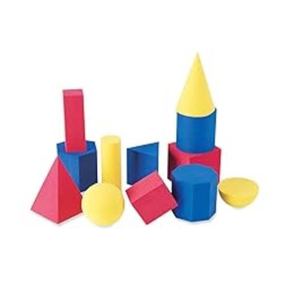 Foto 3 pulgar | Juego De Recursos De Aprendizaje De Soft Geosolids Para 12 Personas Mayores De 5 Años (ler6120) - Venta Internacional.