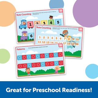 Foto 3 | Juego De Recursos De Aprendizaje Para Preescolar Mathlink Cubes, 115 Piezas - Venta Internacional.