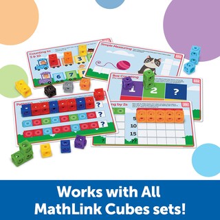 Foto 4 | Juego De Recursos De Aprendizaje Para Preescolar Mathlink Cubes, 115 Piezas - Venta Internacional.