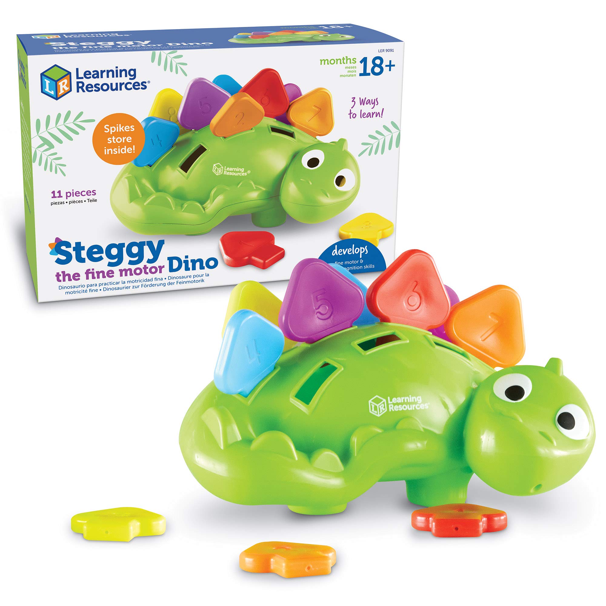 Juguetes Didácticos Para Niños Pequeños | Recursos De Aprendizaje | Steggy The Dino - Venta Internacional.