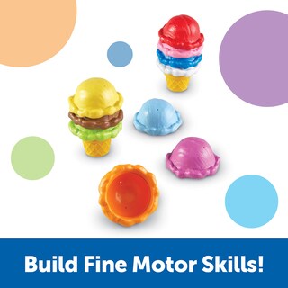 Foto 4 | Conos De Colores Del Arcoíris De Toy Learning Resources Smart Snacks - Venta Internacional.