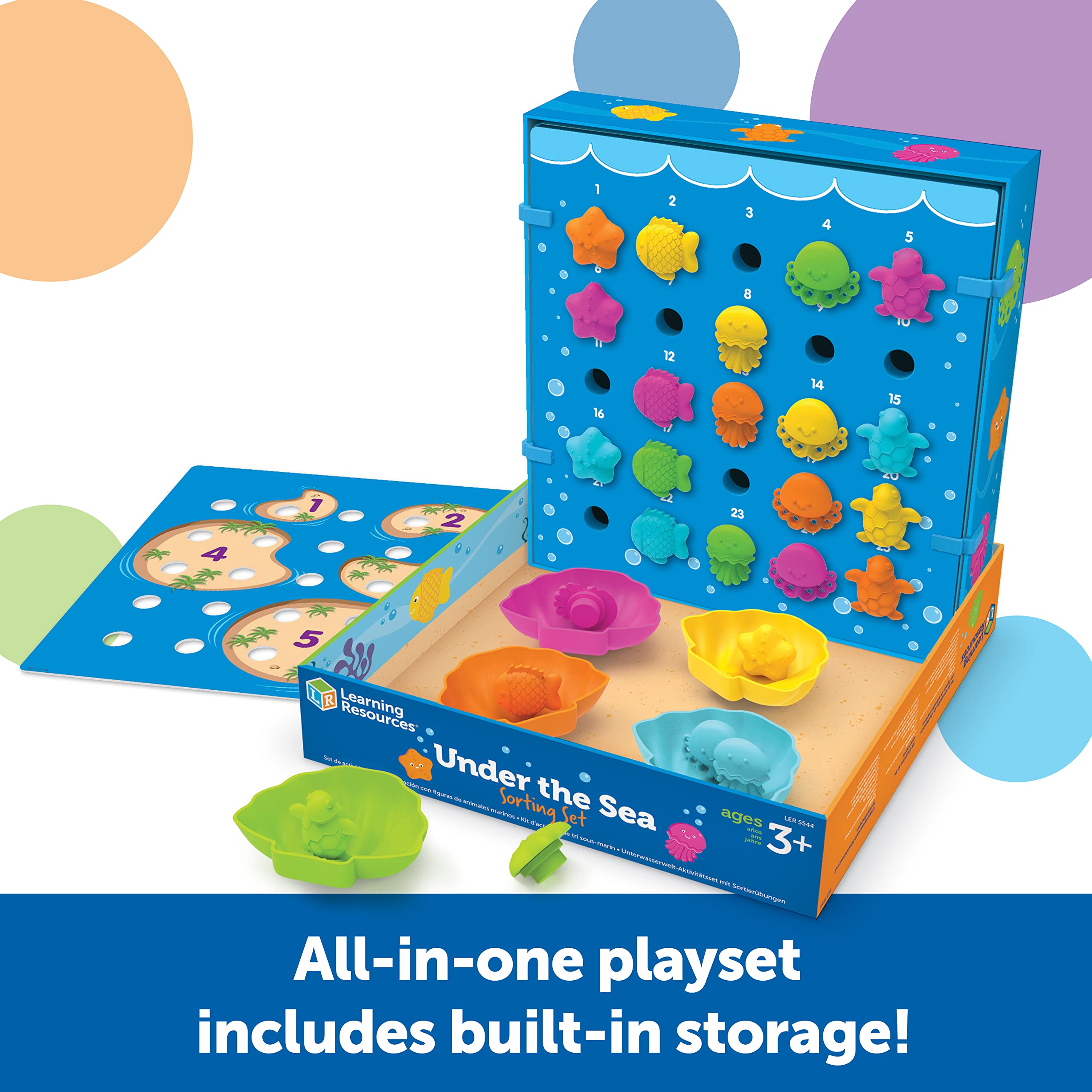 Foto 5 pulgar | Set De Clasificación Learning Resources Under The Sea 46 Piezas 3+ - Venta Internacional.