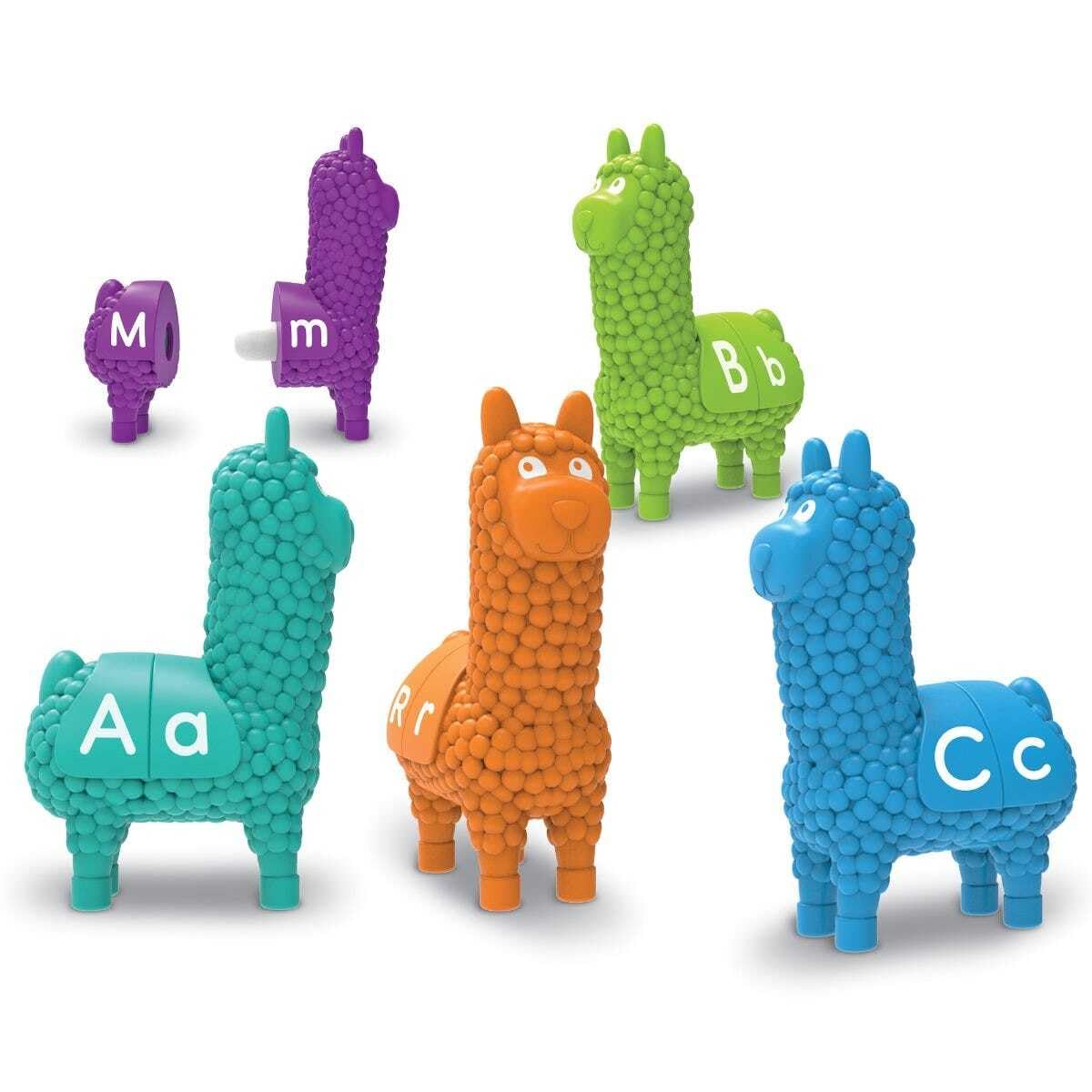 Toy Learning Resources Snap-n-learn Llamas, 26 Piezas, Más De 18 M - Venta Internacional.