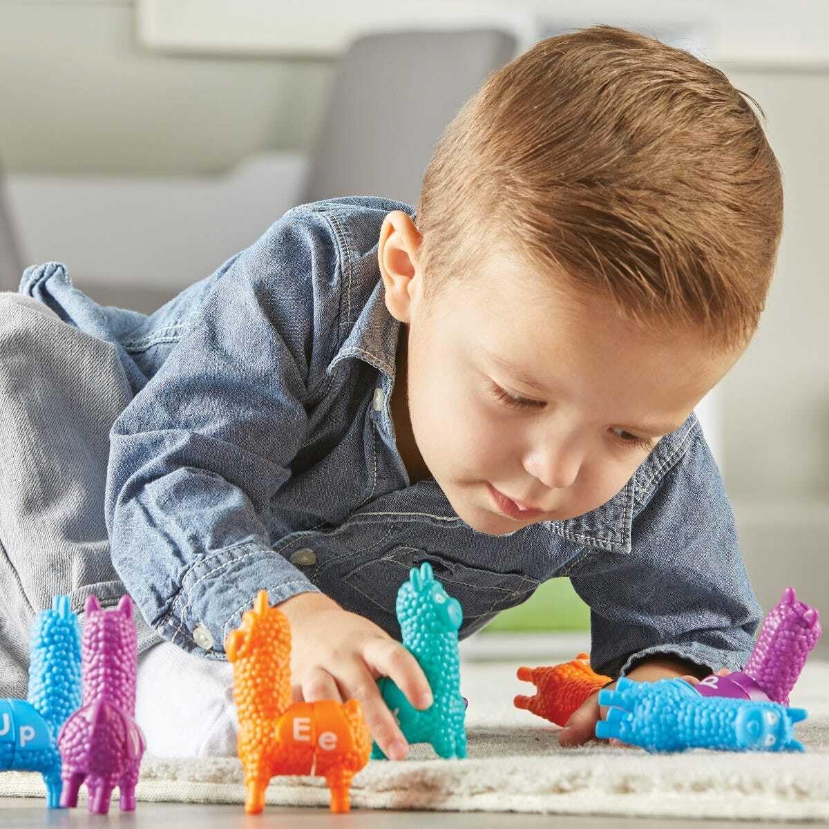 Foto 3 pulgar | Toy Learning Resources Snap-n-learn Llamas, 26 Piezas, Más De 18 M - Venta Internacional.