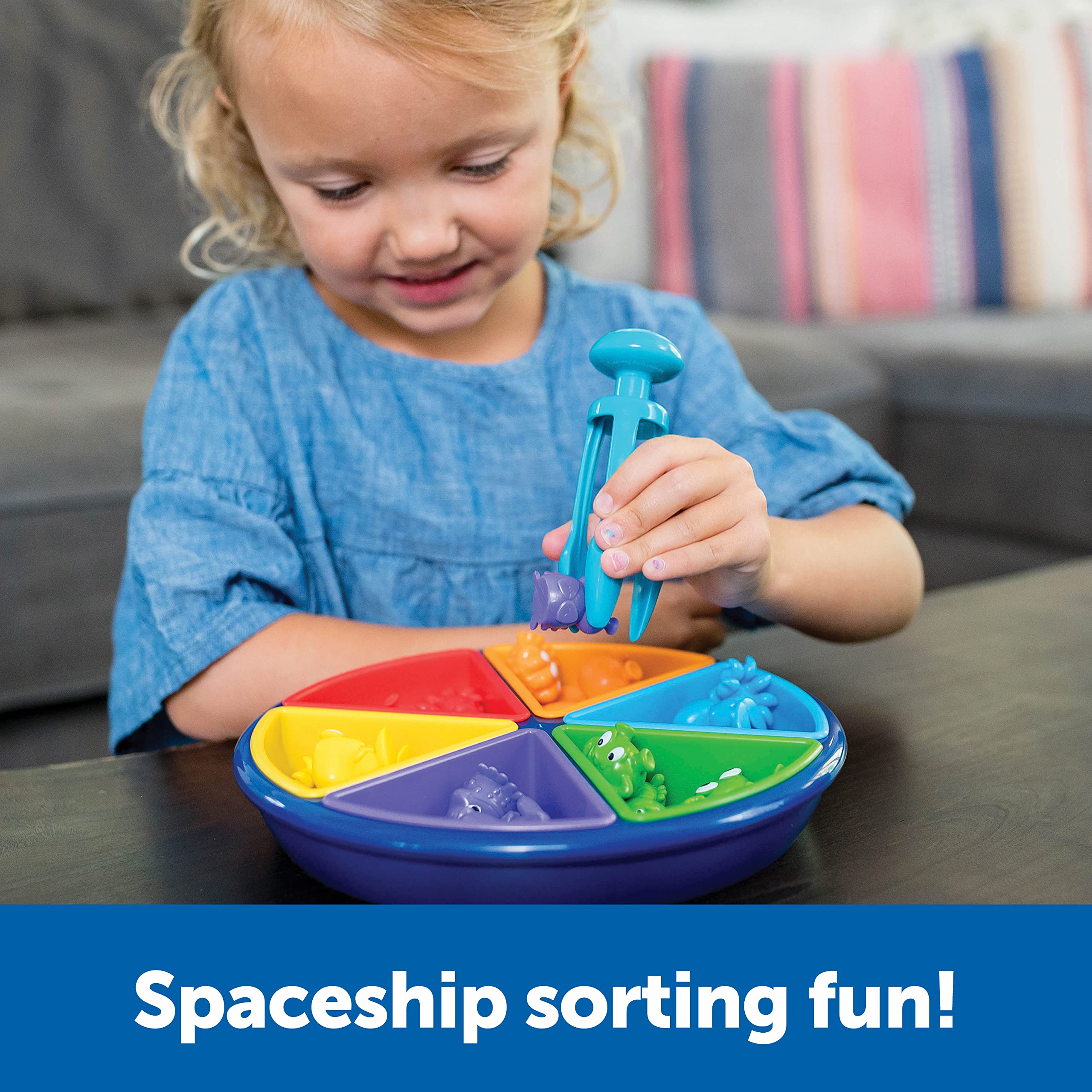 Foto 3 pulgar | Platillo Clasificador Oodles Of Aliens De Toy Learning Resources, 48 Piezas - Venta Internacional.