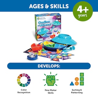 Foto 5 | Platillo Clasificador Oodles Of Aliens De Toy Learning Resources, 48 Piezas - Venta Internacional.