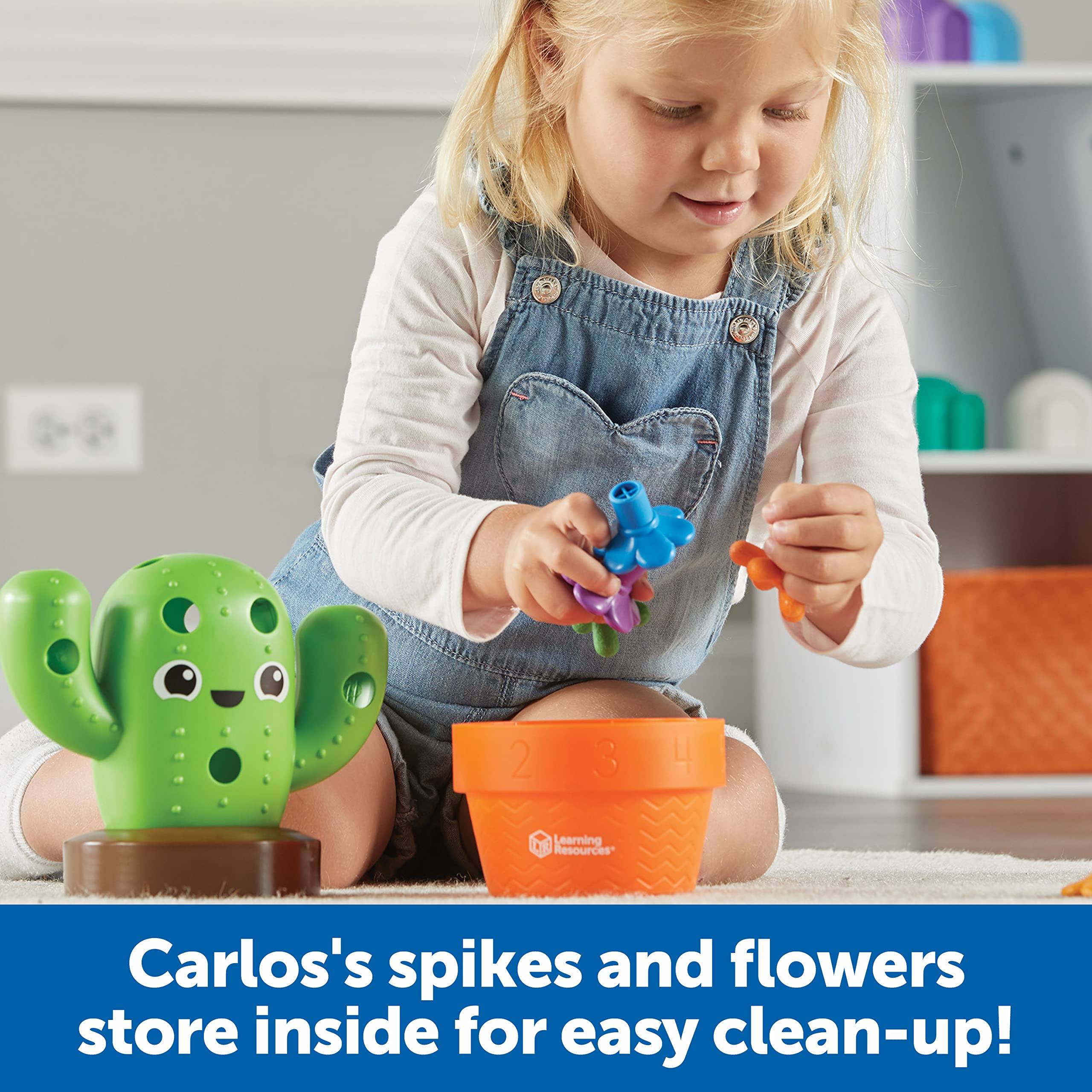 Foto 3 pulgar | Recursos De Aprendizaje Juguetes Didácticos Carlos The Pop & Count Cactus Para Niños Pequeños - Venta Internacional.